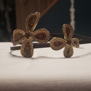 Satin and Jeweled Headband